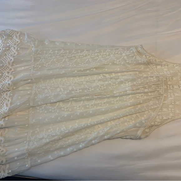 Zara sweet white midi dress - Picture 3 of 4